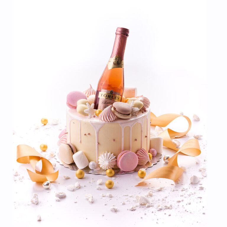 Champagne csurgatott torta – Horvath Cukraszda